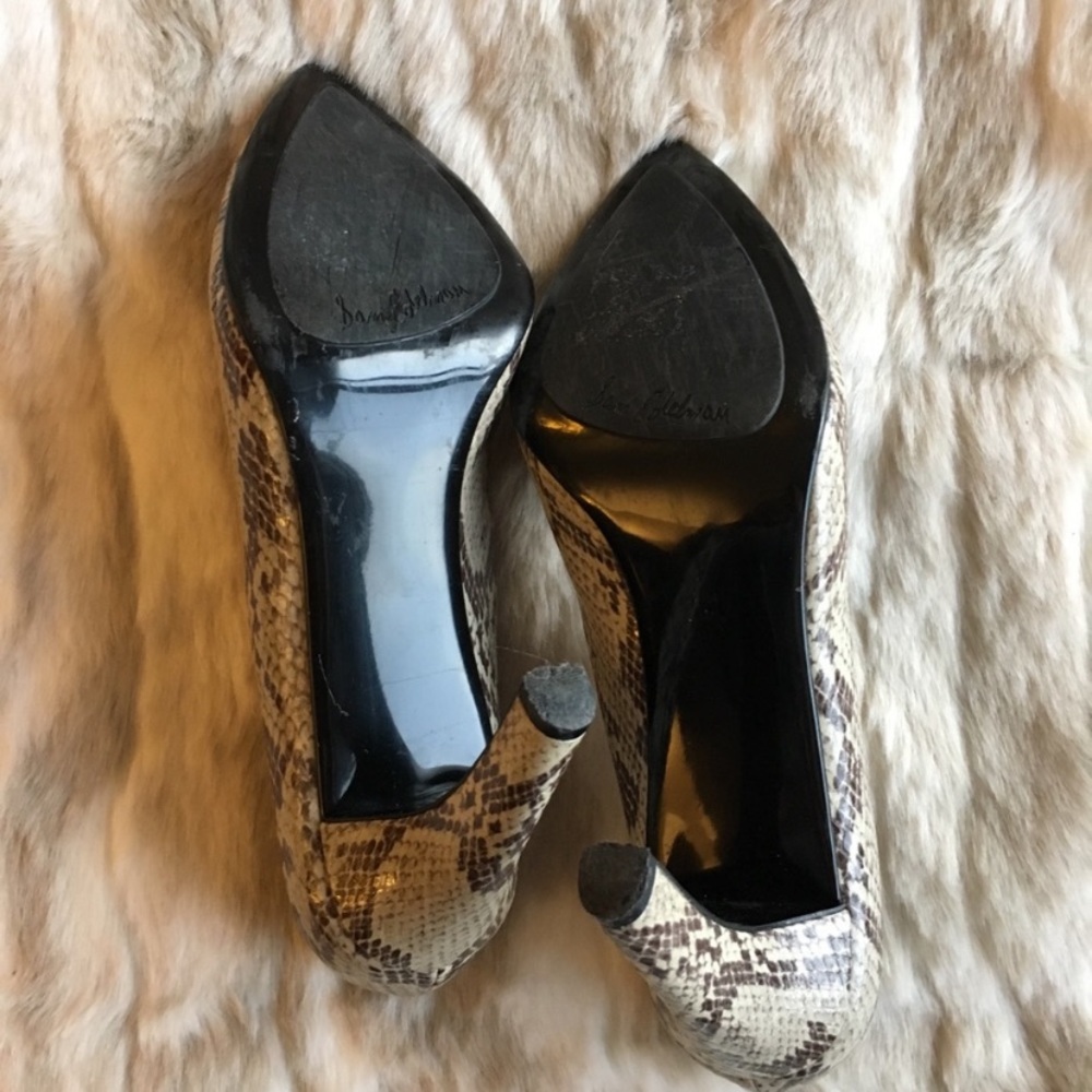 Sam Edelman 'Sadi' Pumps in Grey Python - Picture 5 of 8